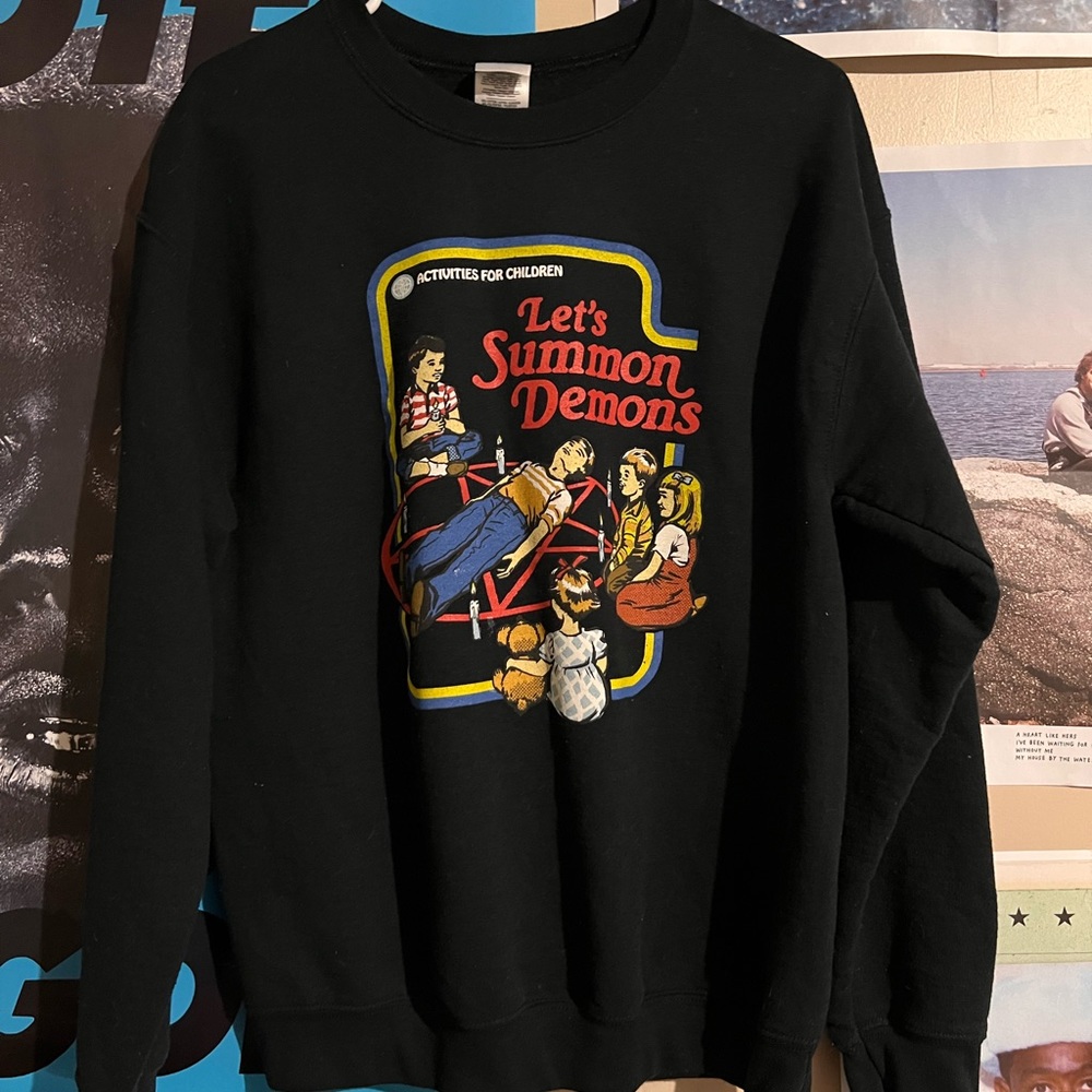 Let’s summon Demons crewneck